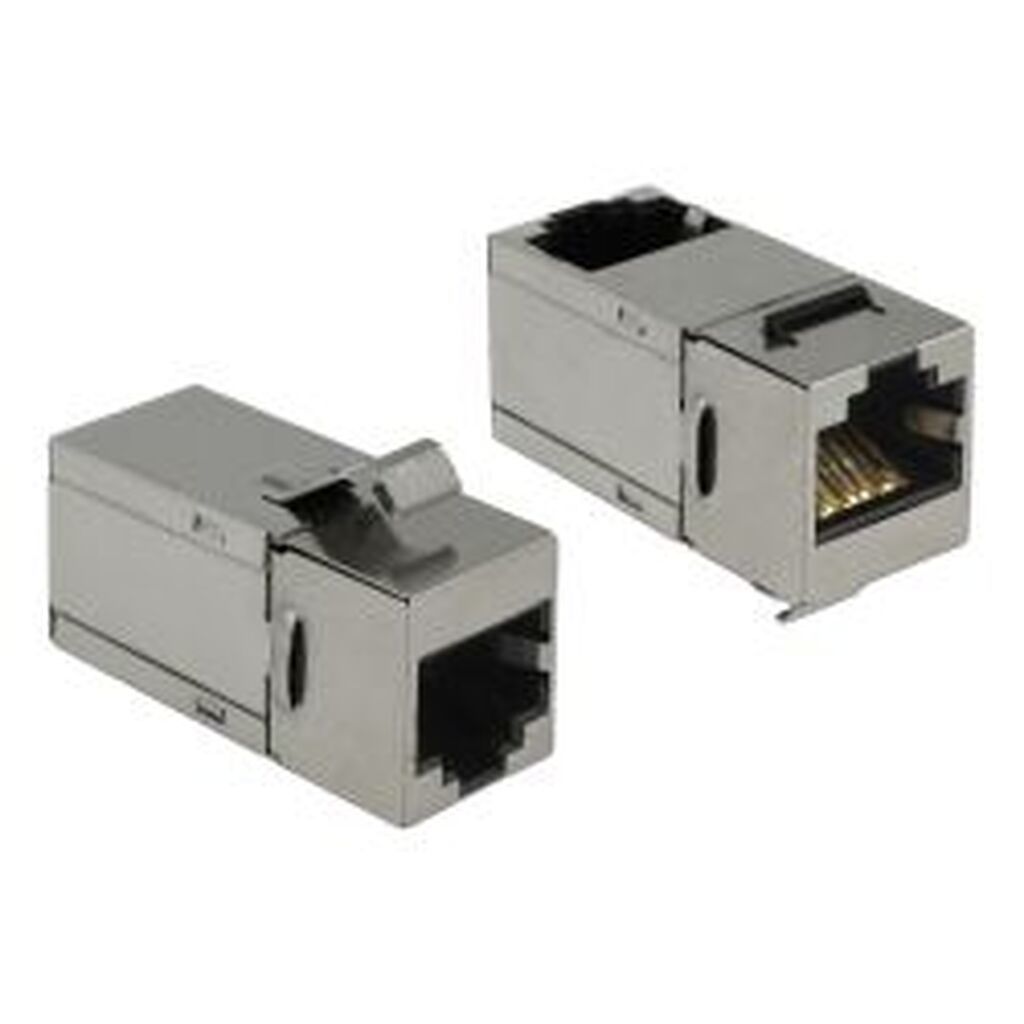Delock Keystone Module Rj45 Jack &gt; Rj45 Jack Cat.6 90Â°