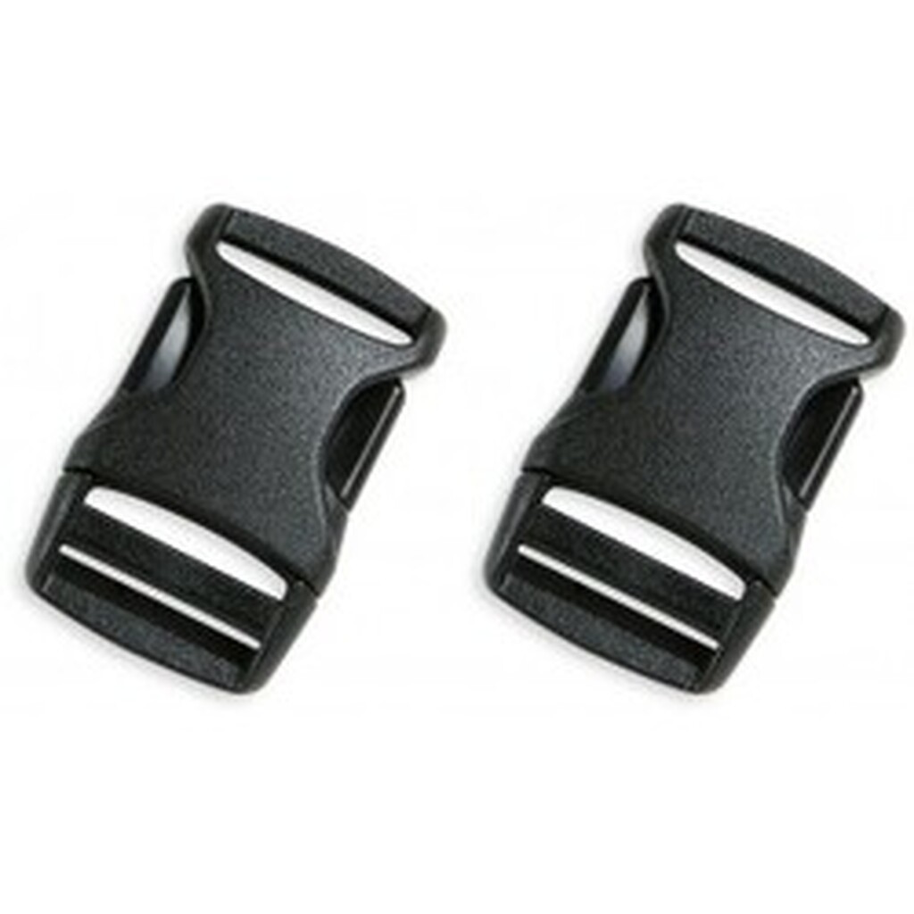 Tatonka Sr-buckle 25mm Paar - Black - Str. Stk. - Diverse