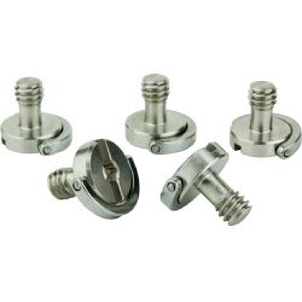 Kupo KS-061 1/4-20 D-Ring Screws (Set of 5) - Skruer og møtrikker