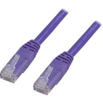 Deltaco U/utp Cat6 Patch Cable 15m, Purple