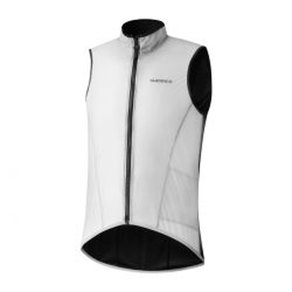 Shimano Beaufort Wind Vest Light White L - Cykel vest