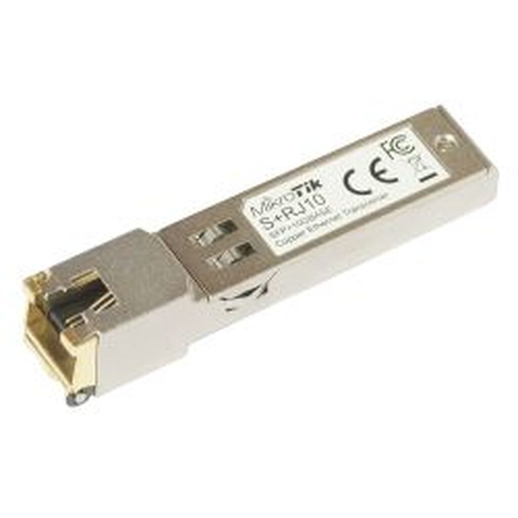 Mikrotik Rj45 Sfp+ 101001000m2.5g5g10g Copper Module 200m Silver