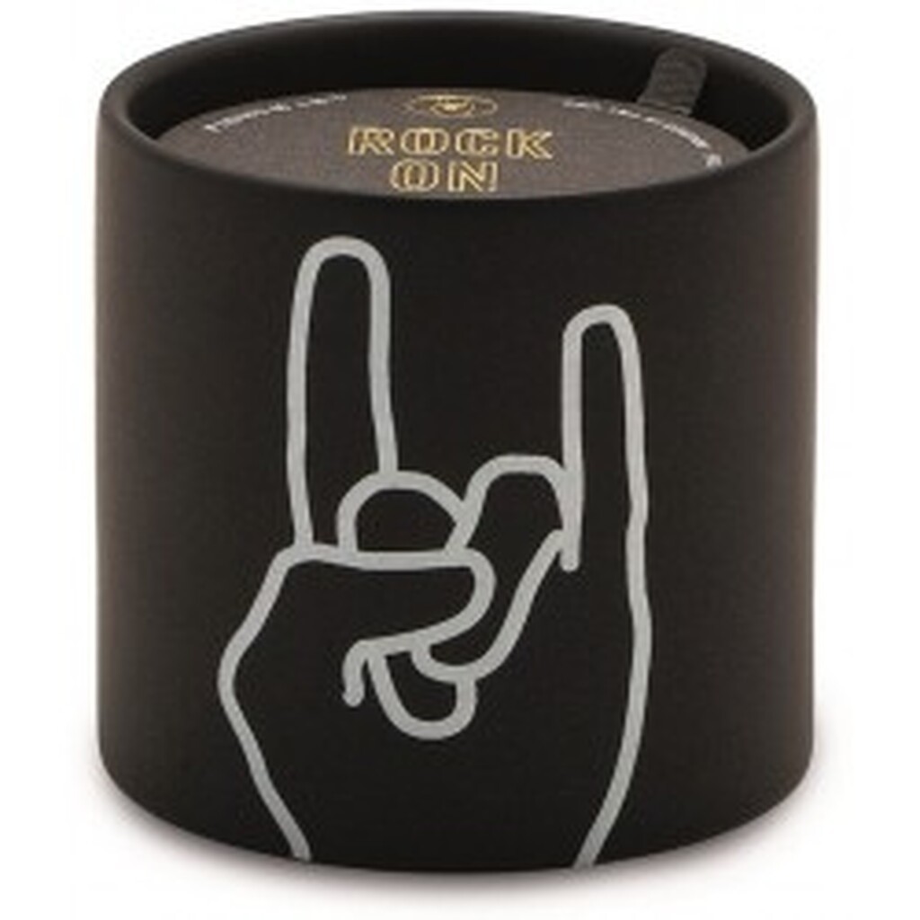Paddywax Candle Rock On Leather - Lys