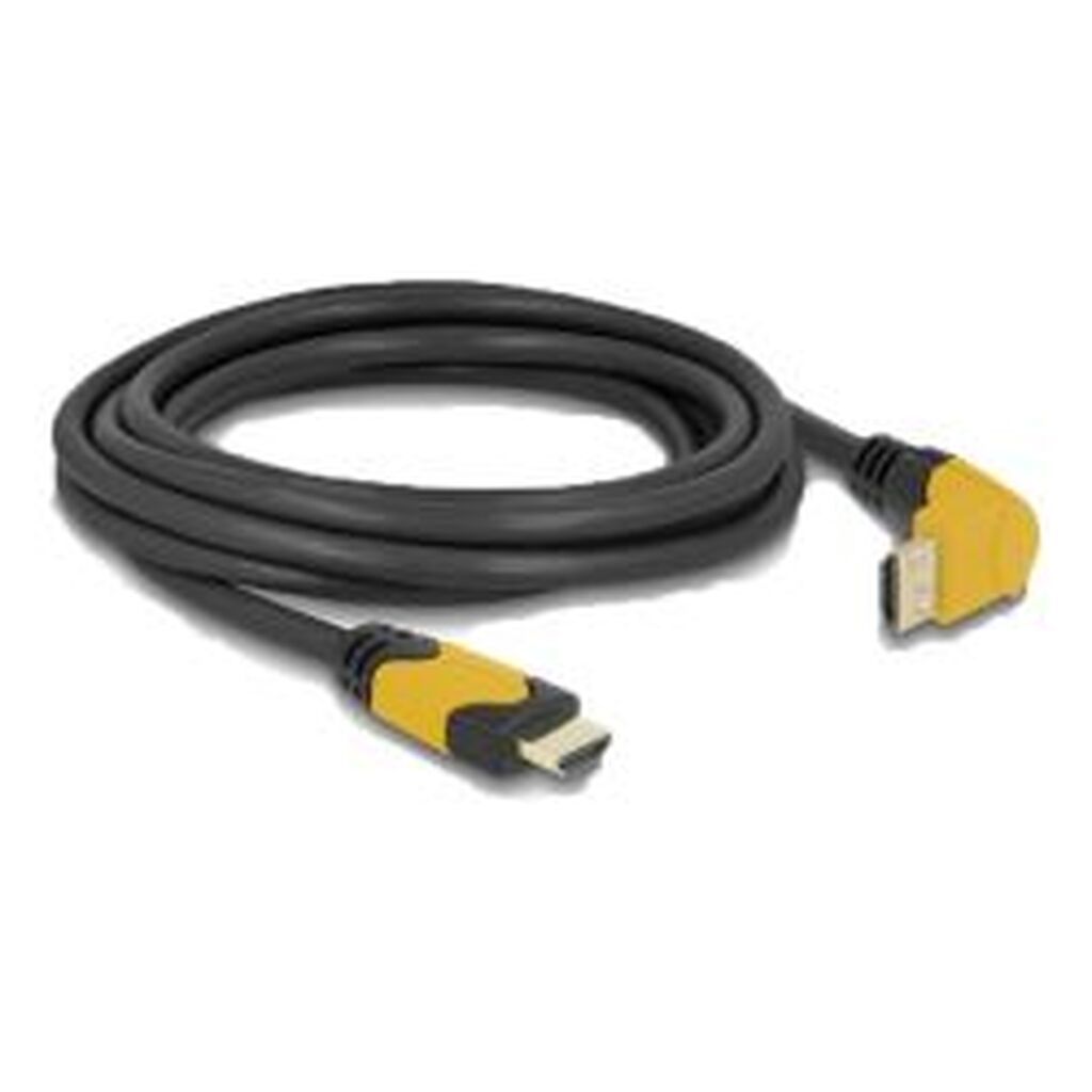 Delock High Speed Hdmi Cable 90Â° Upwards Angled 48 Gbps 8k 60hz 3m