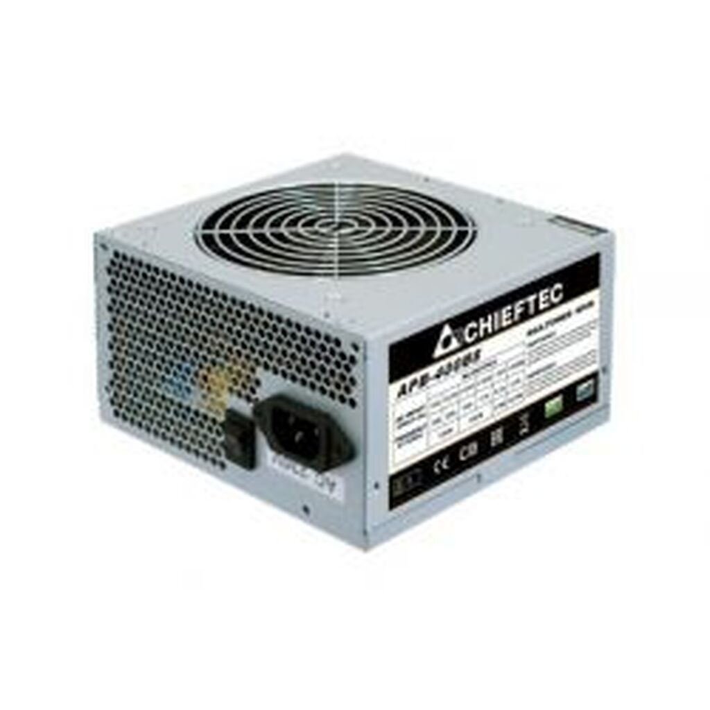 Chieftec Atx 400w Psu 80+ 230v Eu Certified, W/12 Cm Fan, Bulk Value