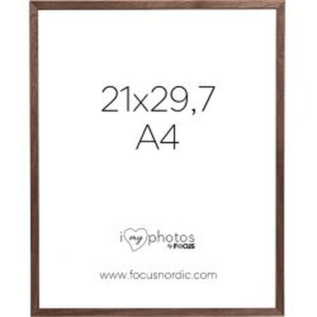 Focus Soul Walnut veneer 21X29,7 (A4) - Ramme