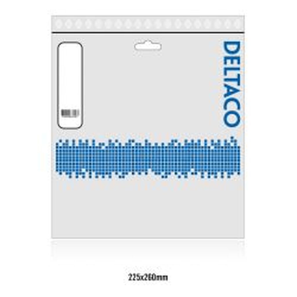 Deltaco Om3 Fiber Cable, Lc - Lc, Duplex, Multimode, 50/125, 10m