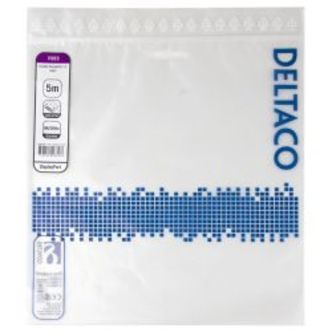 Deltaco Displayport Dp1.4 Flex Cable, 5m, Black