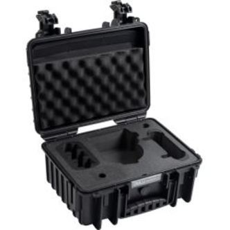 B&W Outdoor Cases BW Outdoor Cases Type 3000/PP.117 for DJI Flip, Black