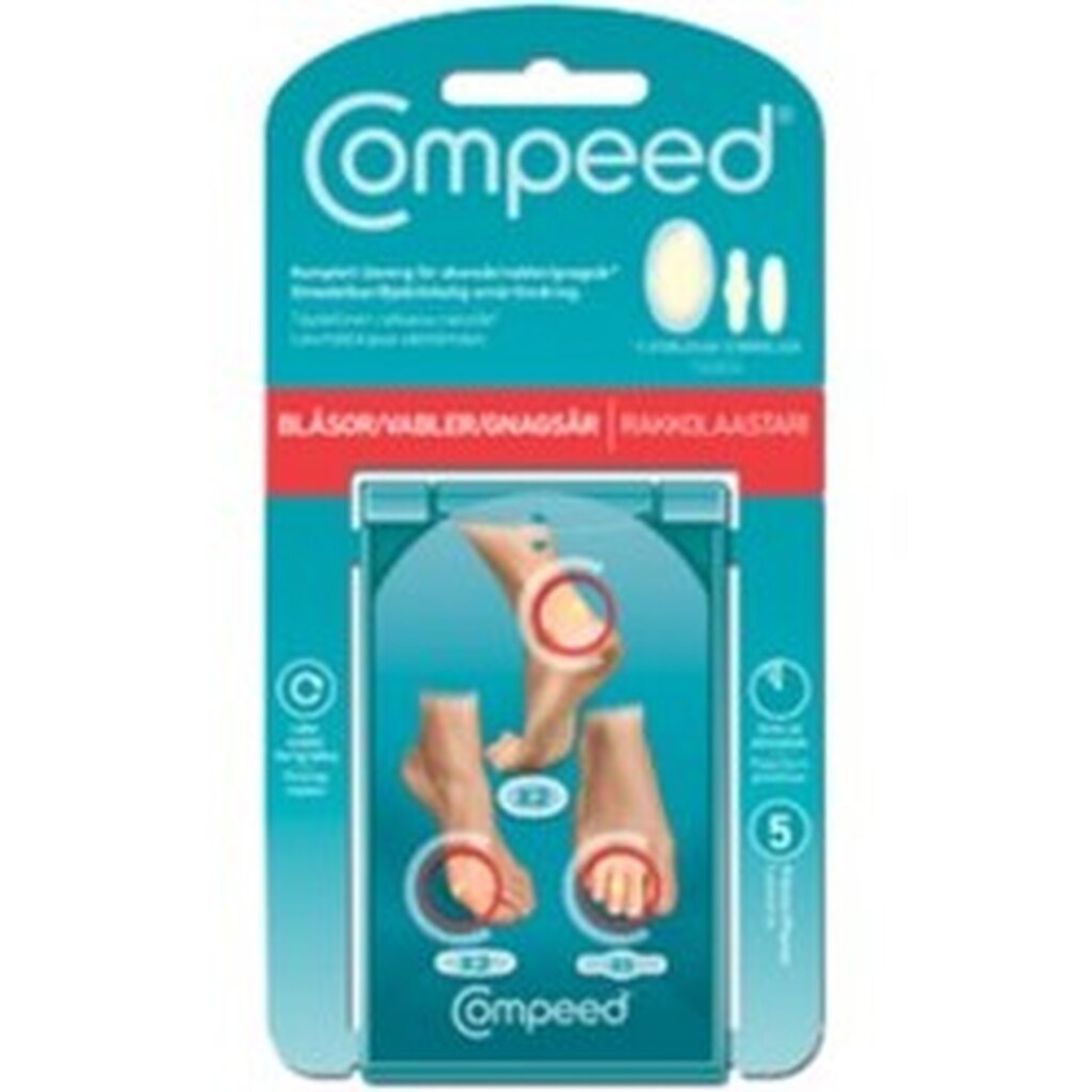 Compeed Compeed Vabel Mix  M/2, S/2, Toe/1 Ny - Førstehjælpsudstyr
