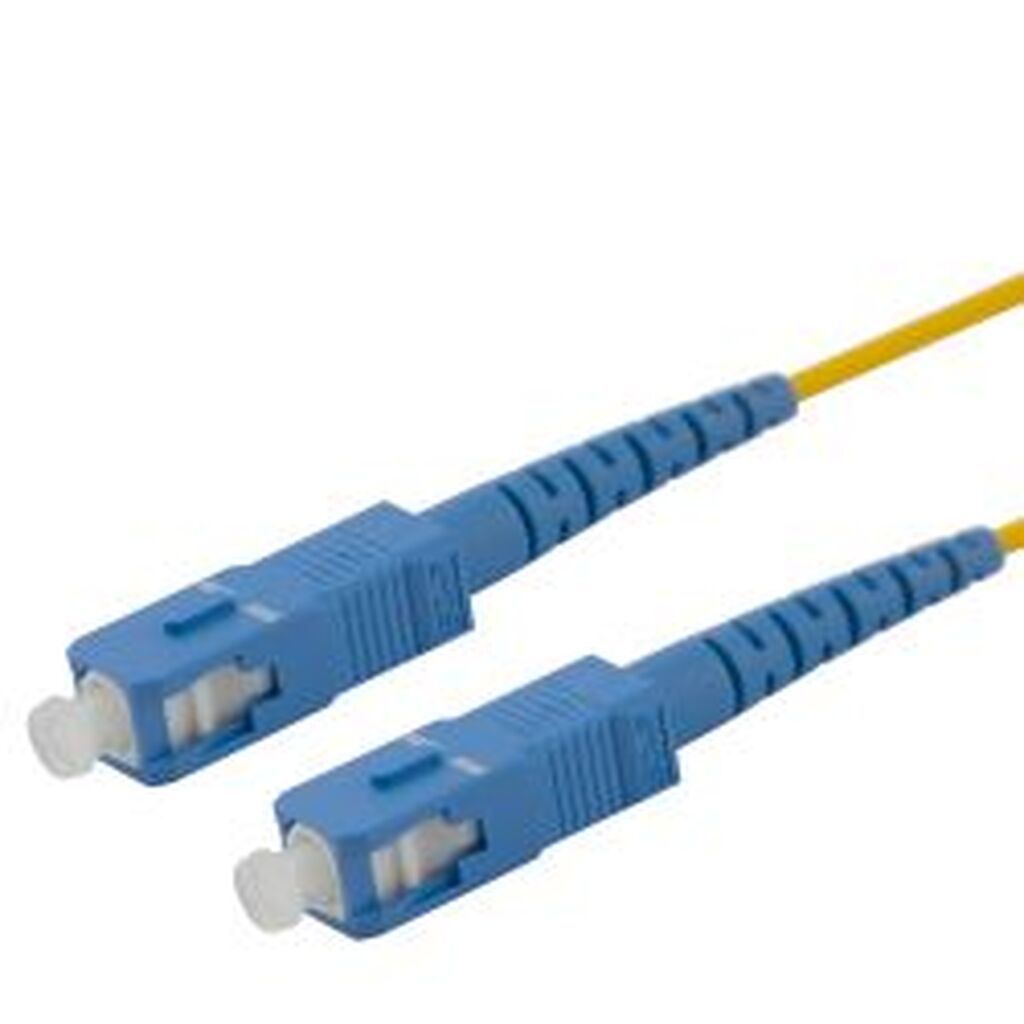 Deltaco Os2 Fiber Cable, Sc - Sc, Simplex, Upc/upc, 5,0m