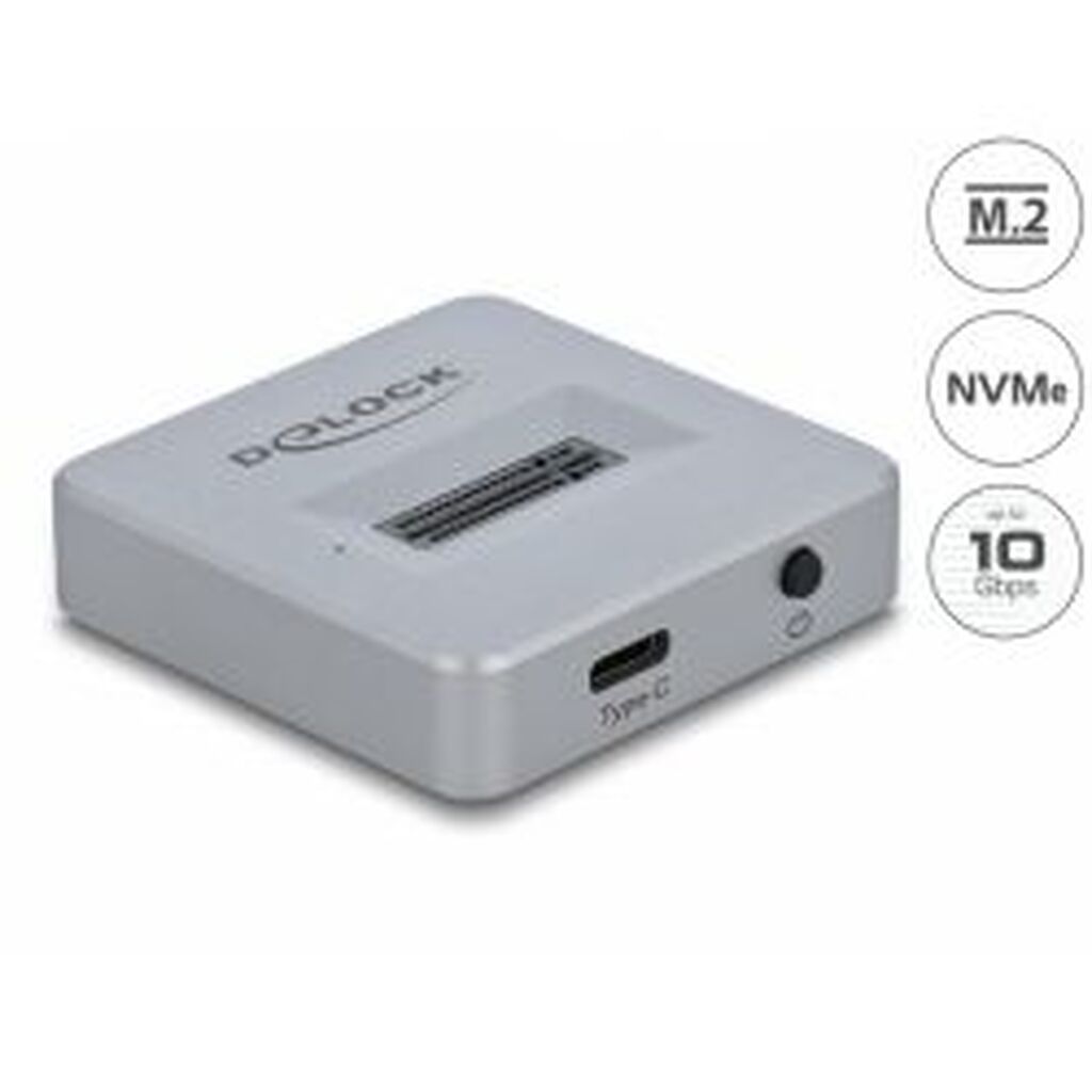 Delock M.2 Docking Station M.2 Nvme Pcie Ssd W/ Usb Typec? Female