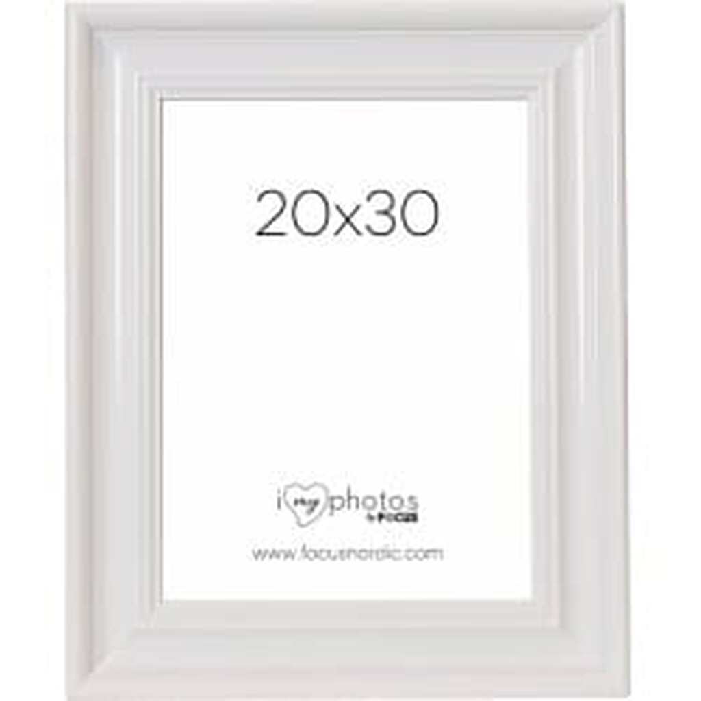 Focus Charleston White 20x30 - Ramme