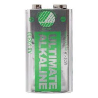Deltaco Ultimate Alkaline 9v Battery Nordic Swan Ecolabelled 10pack - Batteri