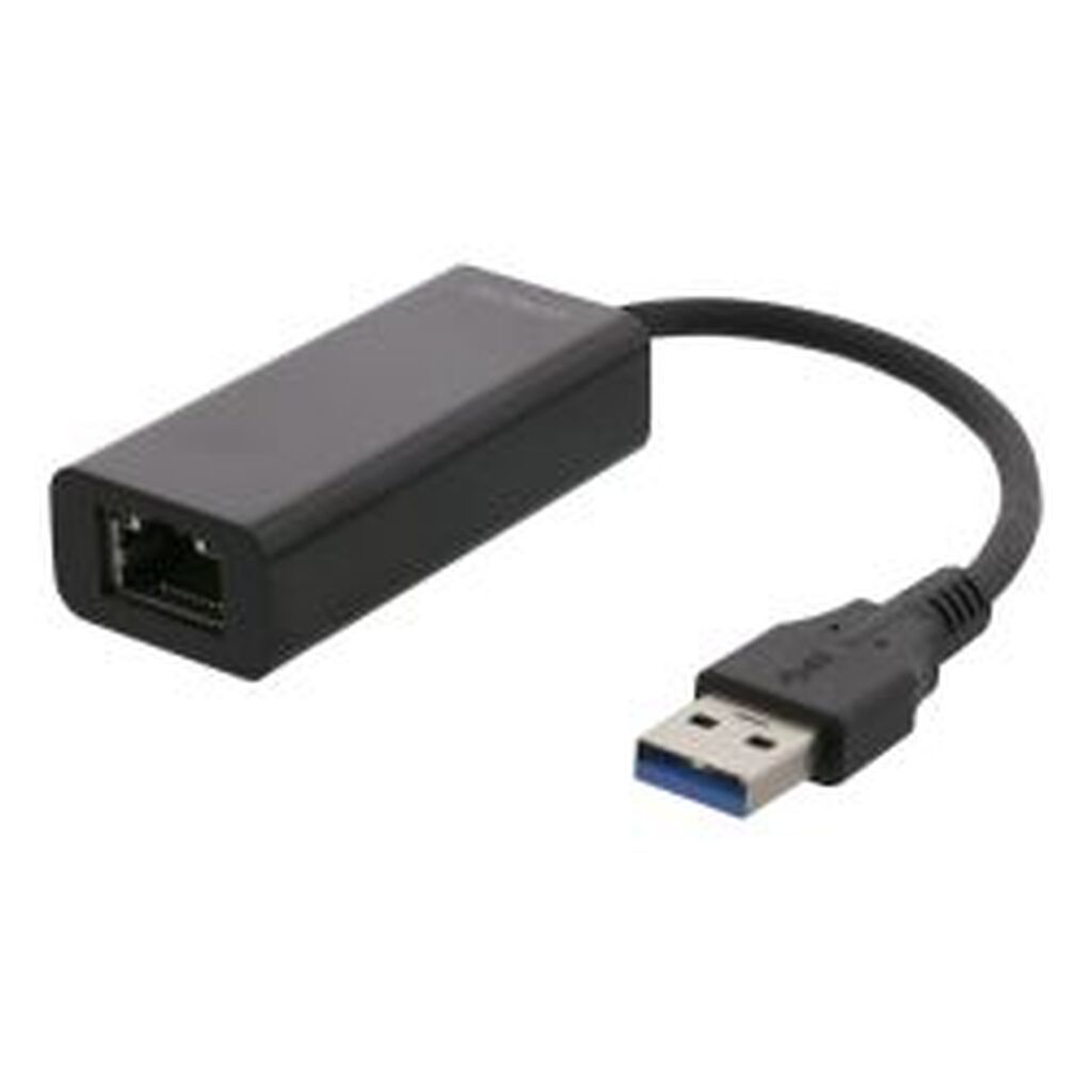 Deltaco Usb 3.0 Network Adapter Inter Flash Memory Gbit 1xrj45 1xusb - Adapter