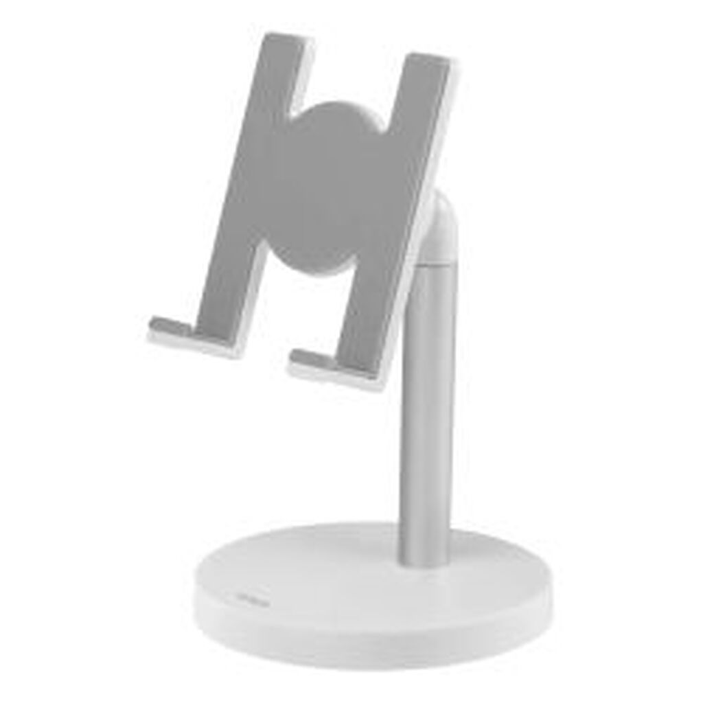 Deltaco Desk Stand For Phone & Tablet, White - Mobilholder