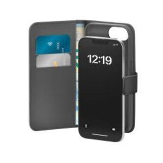 Puro Iphone 16e Wallet Case, 2 Card Slots, Black