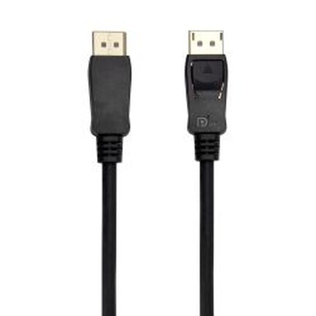 Deltaco Displayport Dp1.4 Flex Cable, 2m, Black