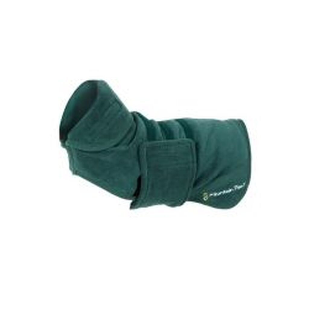 Mountain Paws Dog Robe, Medium, Green - Hundeudstyr