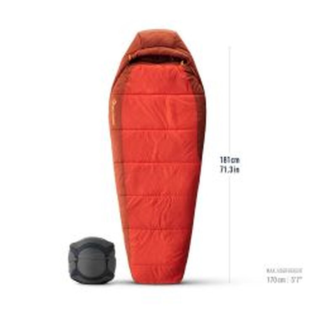Sea To Summit Hamelin Women's Synthetic Sleeping Bag -9c - Regular Spicy Orange - Sovepose