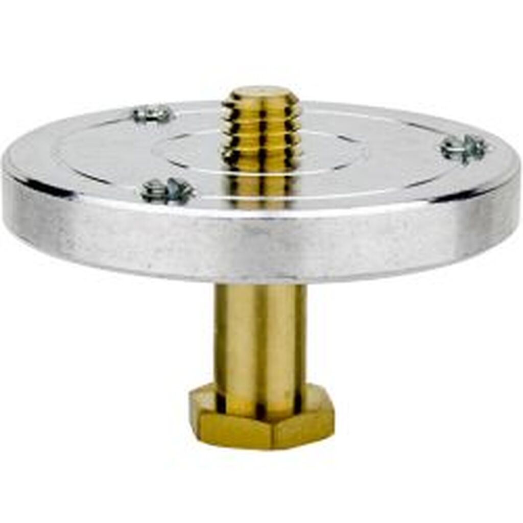 Kupo KS-023H Hex Mounting Plate 3/8-16m with 5/8 Hex Stud - Support rigs & cages
