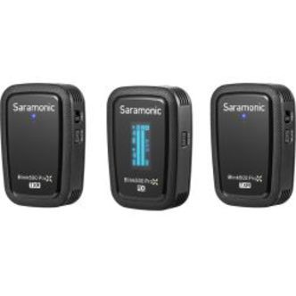 Saramonic Blink 500 ProX B2R 2.4GHz Dual-Channel Wireless Microphone System with Charging Case
