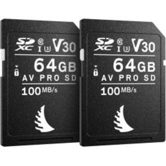 Angelbird SD Match Pack for Fujifilm AV PRO V30 64 GB | 2 PACK