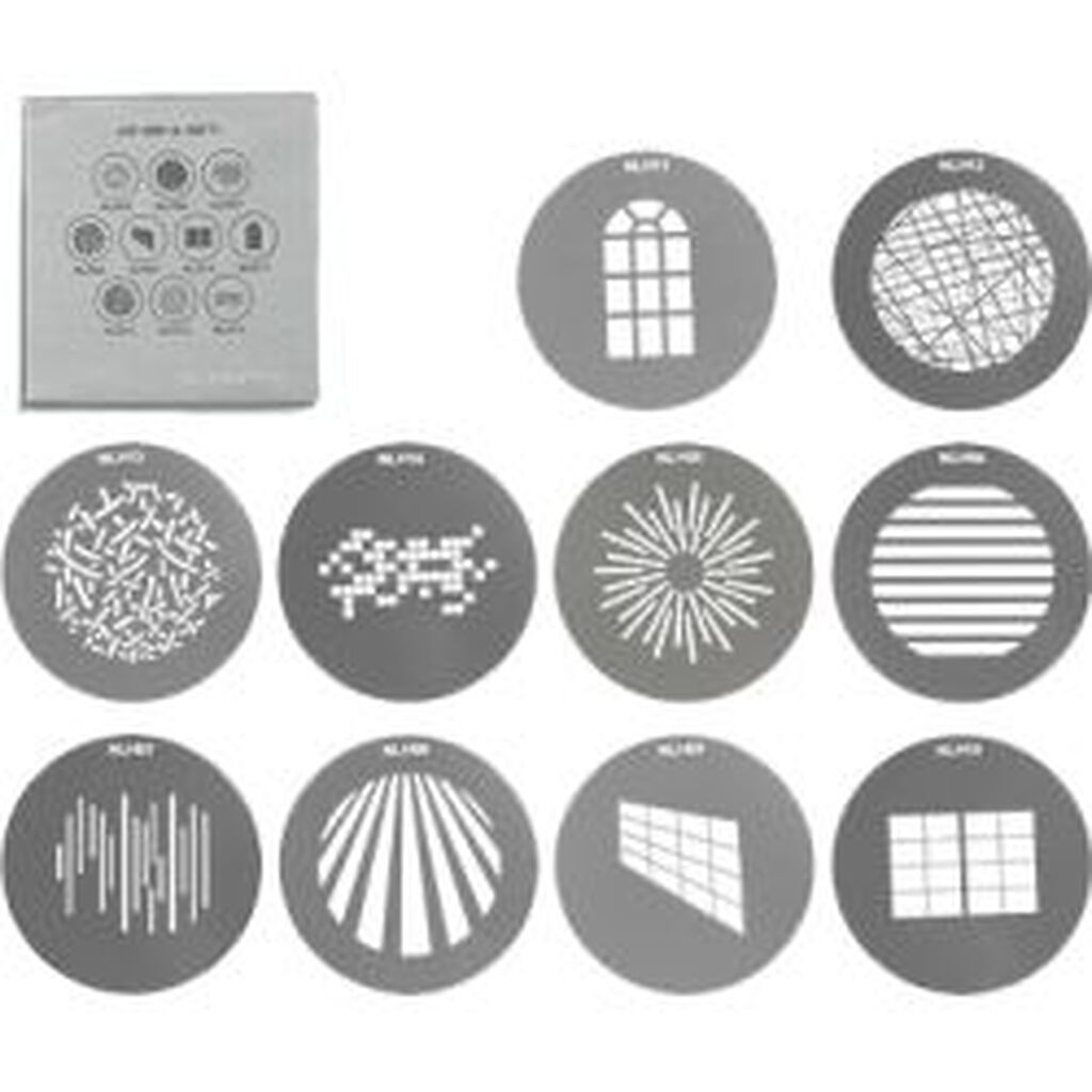 Nanlux NL?Mount?Projection?Attachment?GOBO?Set?1