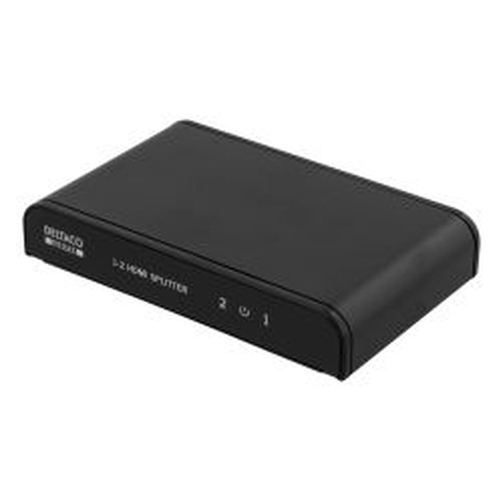 Deltaco Prime Hdmi Splitter 1 Source&gt;2 Displays Hdmi 2.0 4k Uhd
