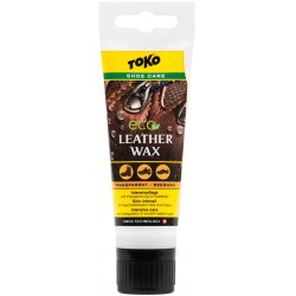 Toko Eco Leather Wax Transp-Beeswax 75ml - Rengøring