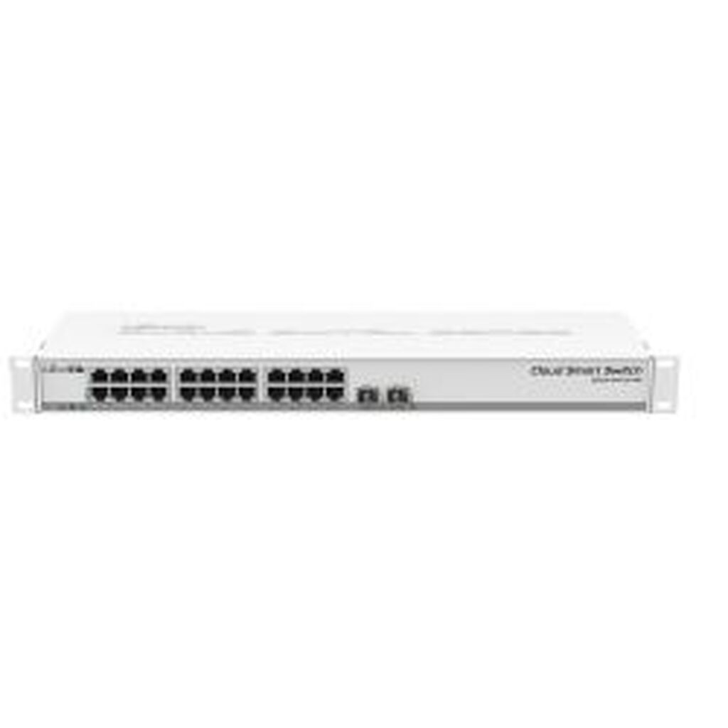 Mikrotik Cloud Smart Switch 24xgiga Ports 2xsfp+ Rackmount