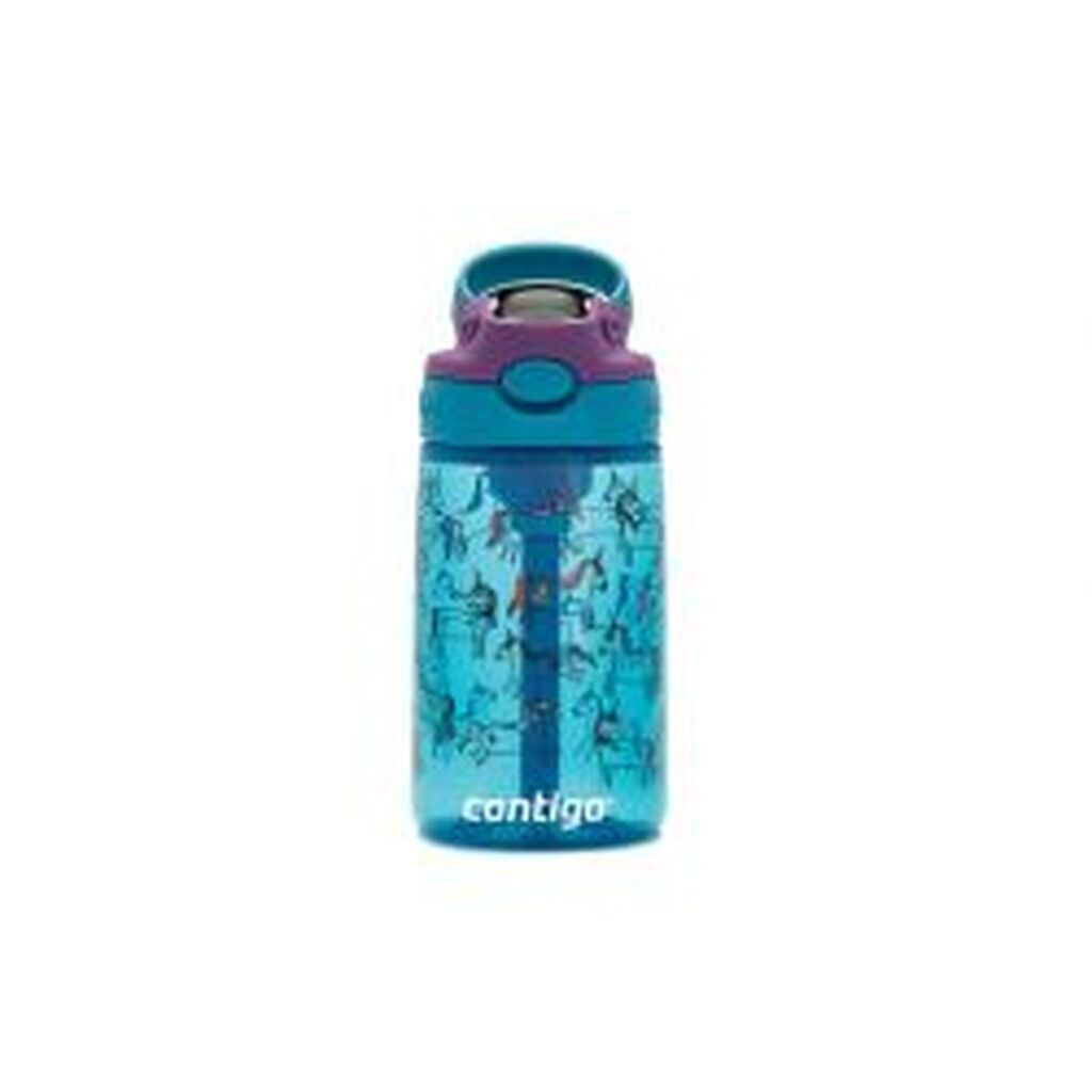 Contigo Easy Clean Unicorns, 420ml - AUTOSPOUT - Drikkeflaske