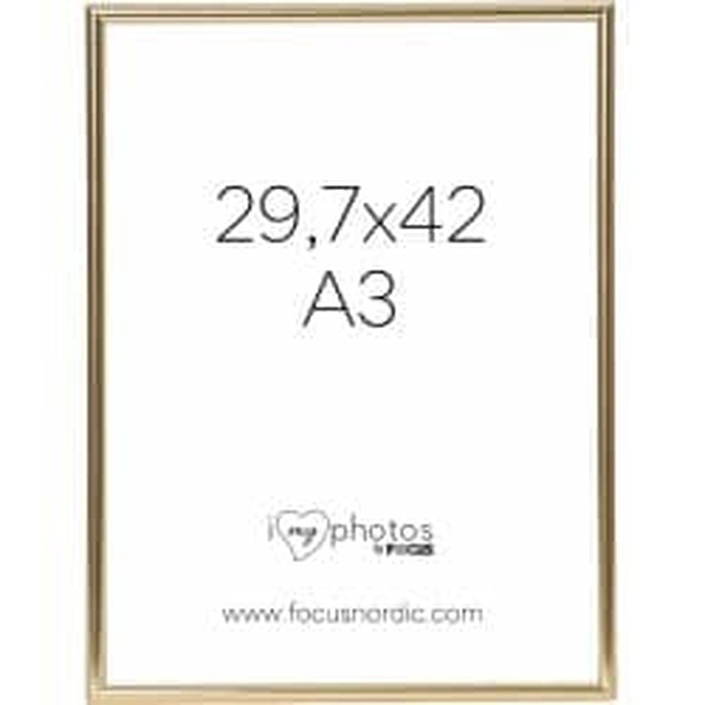 Focus Can-Can Shiny Gold 29,7x42 - Ramme