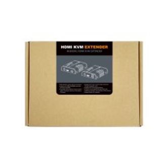 Deltacoimp Kvm Extender, Hdmi Over Ip, Max 120m, 4k 60hz, Usb