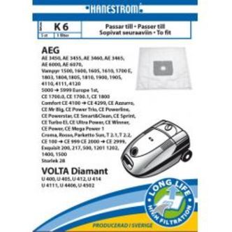 Hanestroem Vacuum Cleaner Bags K6
