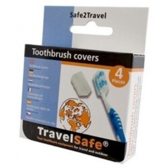 Travelsafe Toothbrush Covers (4 Pcs.) - Diverse
