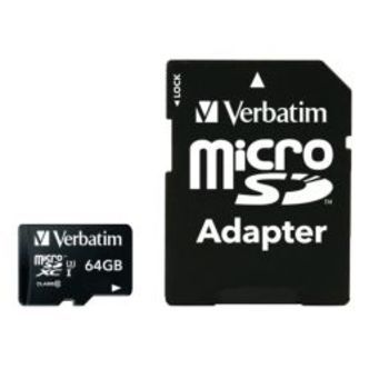 Verbatim Pro Microsdxc U3 M. Adapter 64gb