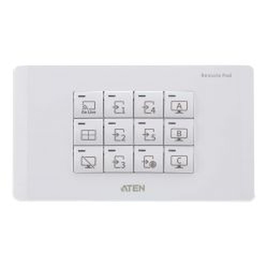 Aten 12-key Network Remote Pad For Vp2730 With Poe