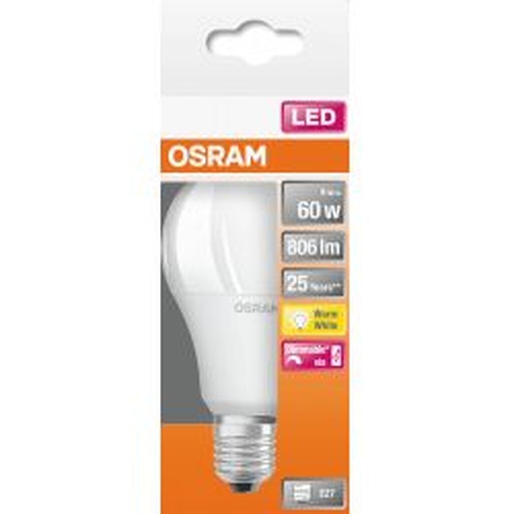 Ledvance Led Star+ Rgbw Remote Std 60w/827 Mat E27 Dæmp - C