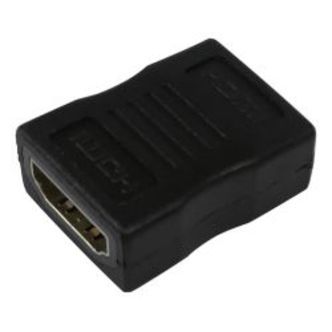 Deltaco Hdmi Adapter, Gold-plated Connectors, Black - Adapter