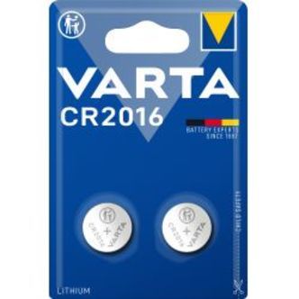 Varta Cr2016 Lithium Coin 2 Pack (b) - Batteri