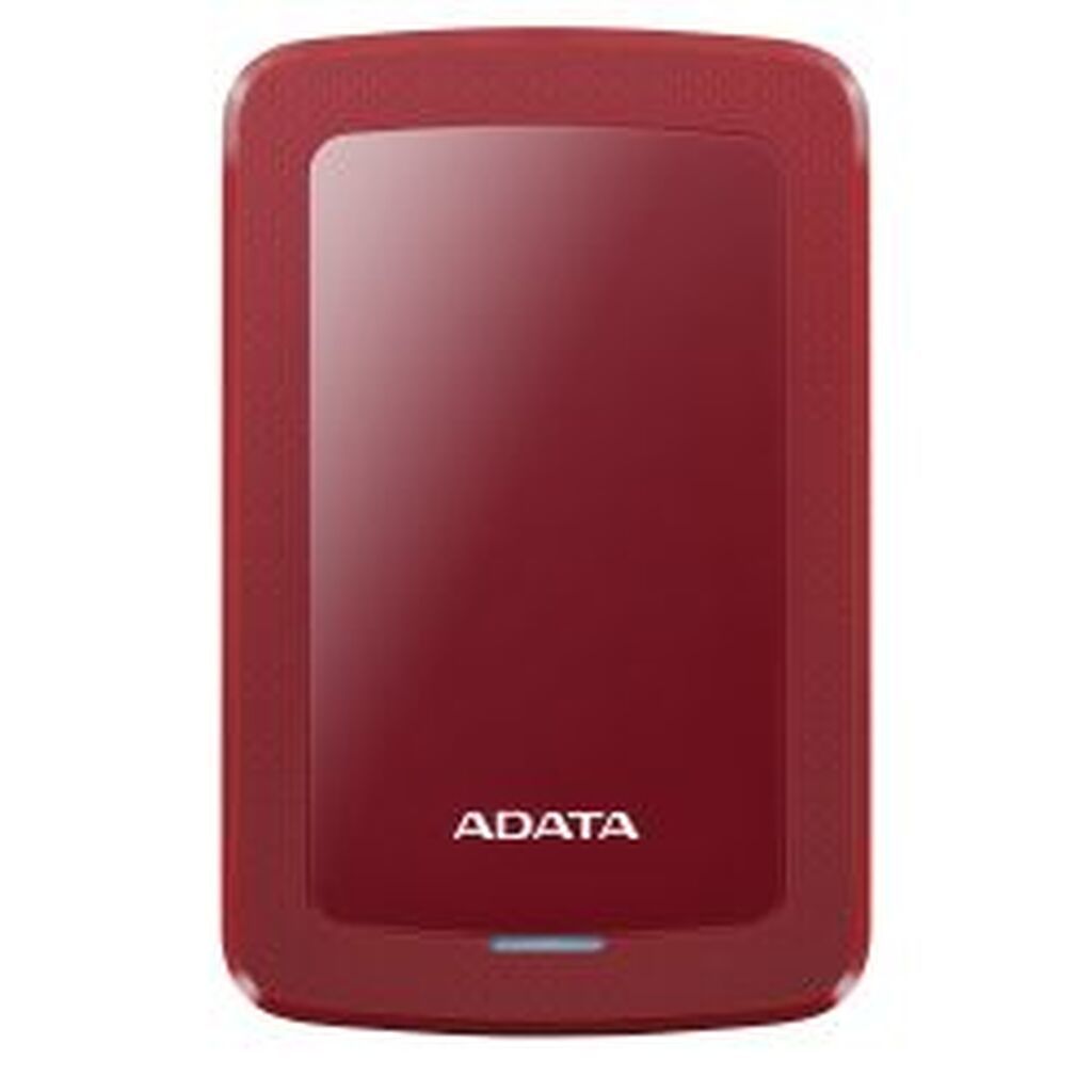 Adata 2tb Hv300 Slim External Hard Drive, 2.5, Red