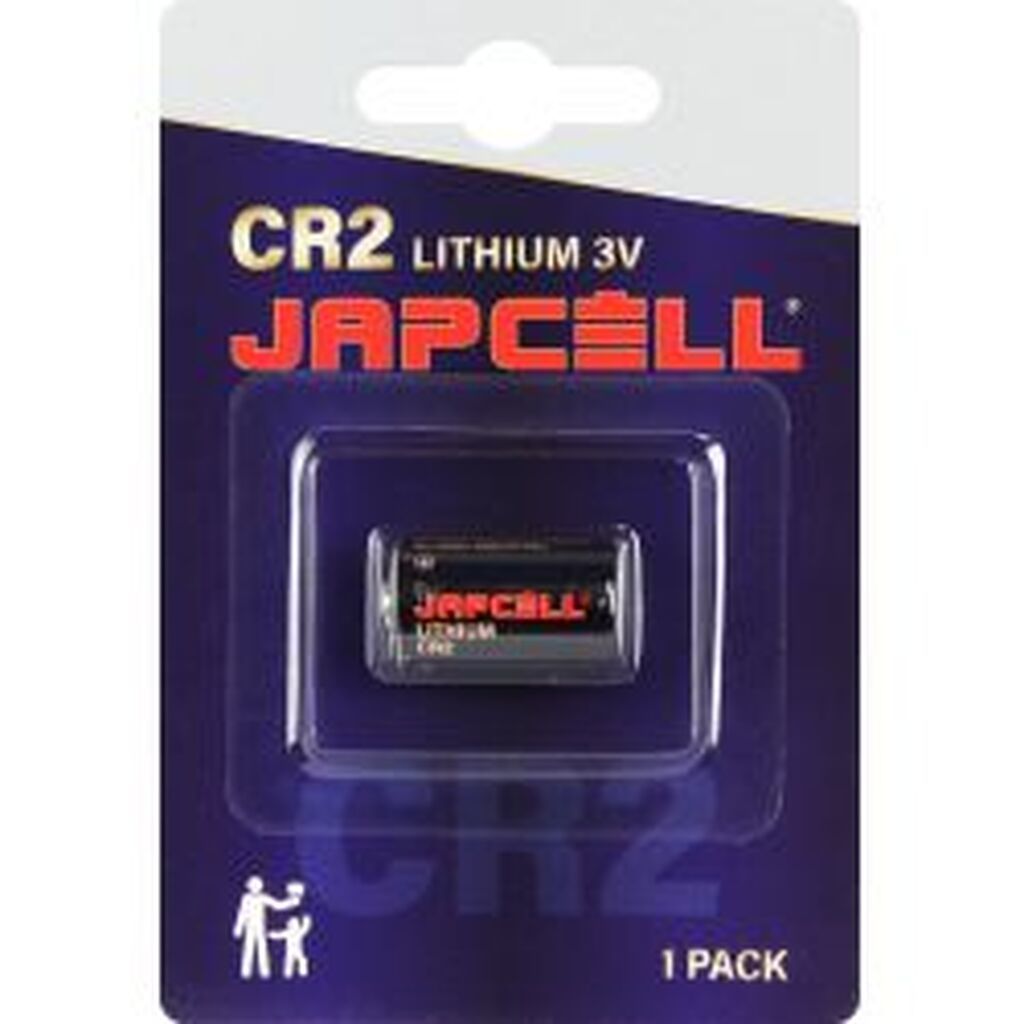JAPCELL Lithium CR2 Battery - 1 pcs - Batteri