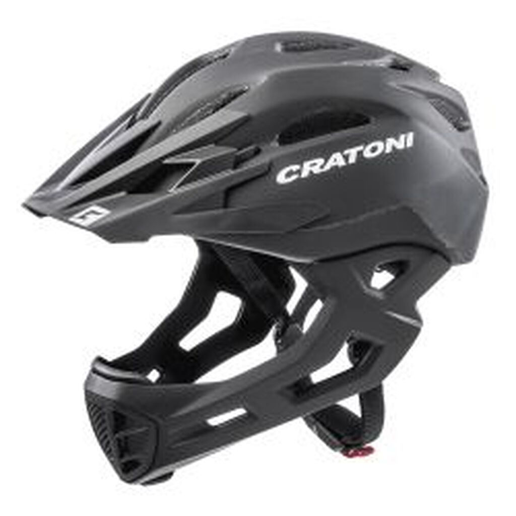 Cratoni C-maniac - Black matt - Str. S-M (52-56 cm) - Hjelm