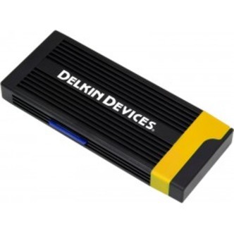Delkin Cardreader CFexpress Type A & SD (Type C to C & Typc C to A Cables) - Hukommelseskort