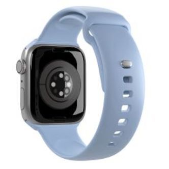 Puro Silicone Watchband For Apple Watch 42?44?45-49 Mm, Li. Blue