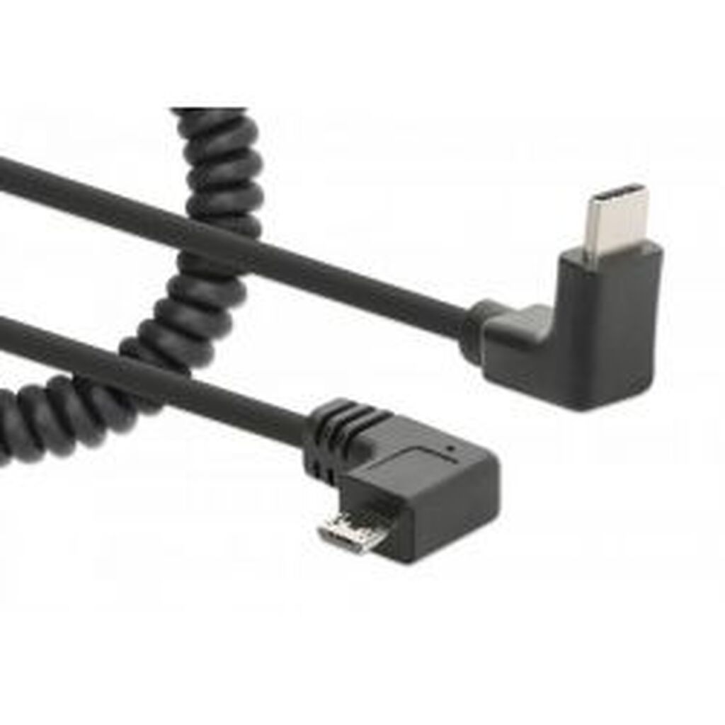 Manhattan Mh Usb Type-c Male To Type Micro-b Male, 1 M Tangle-resistan