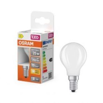 Osram Led Mini-ball Frosted 250lm 1,8w/827 (25w) E14