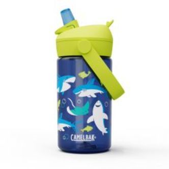 Camelbak Thrive Flip Straw Kids 14oz - Sharks and Rays - Str. .4L / 14 oz - Drikkeflaske