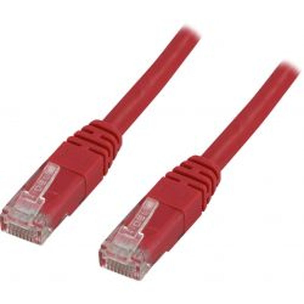Deltaco U/utp Cat6 Patch Cable 2m, Red